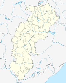 চিত্র:India Chhattisgarh location map.svg