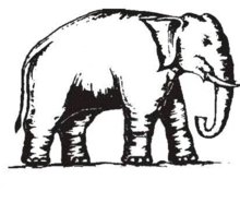 File:Indian Election Symbol Elephant.png