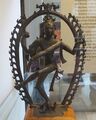 The oldest known Tamil bronze Nataraja, 800 AD, British Museum[67]