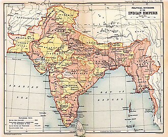 ব্রিটিশ ভারতীয় সাম্রাজ্য, ১৯০৯