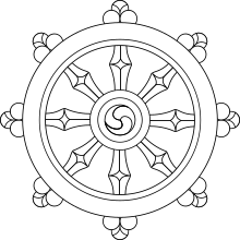 চিত্র:Dharma Wheel.svg