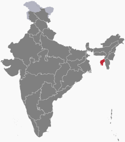 ত্রিপুরার অবস্থান