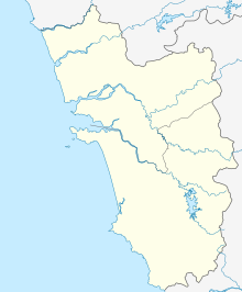 চিত্র:India Goa location map.svg