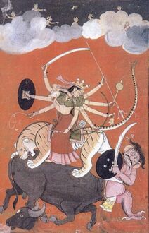 চিত্র:Durga Mahisasuramardini.JPG